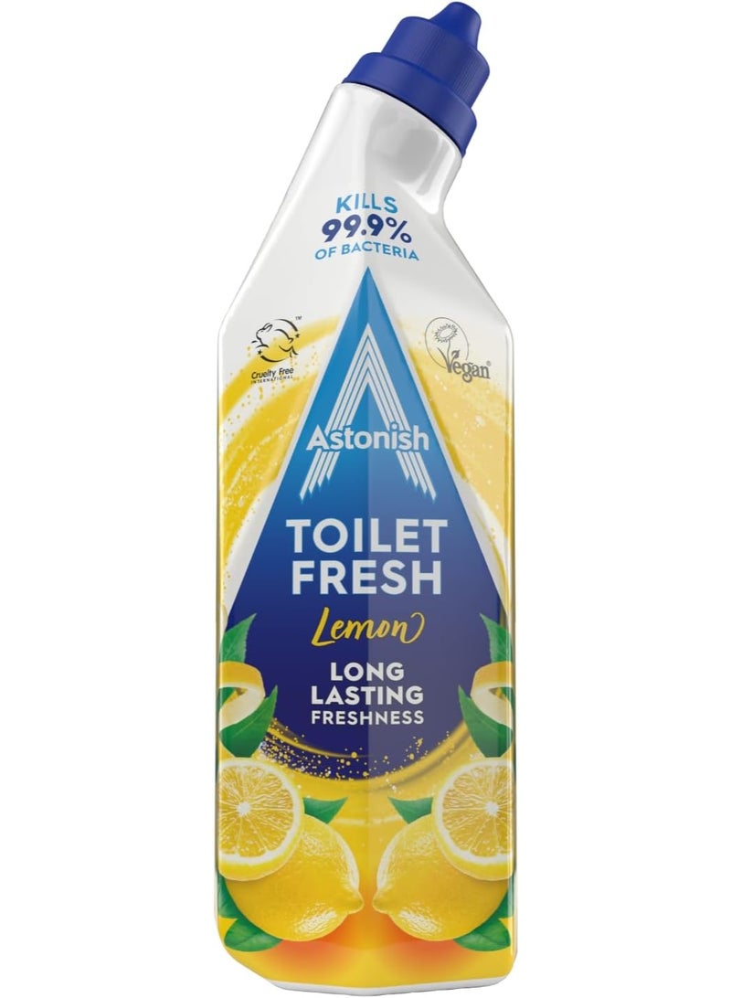 Astonish منظف مرحاض أستونش برائحة الليمون 750 مل - عبوة من 3 - Image 2