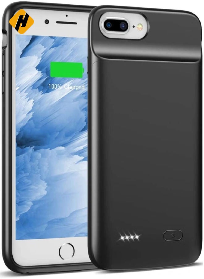 HuHa Battery Case for iPhone 6s Plus/6 Plus/7 Plus/8 Plus,4000mAh Portable Charging Case External Battery Pack - Image 1