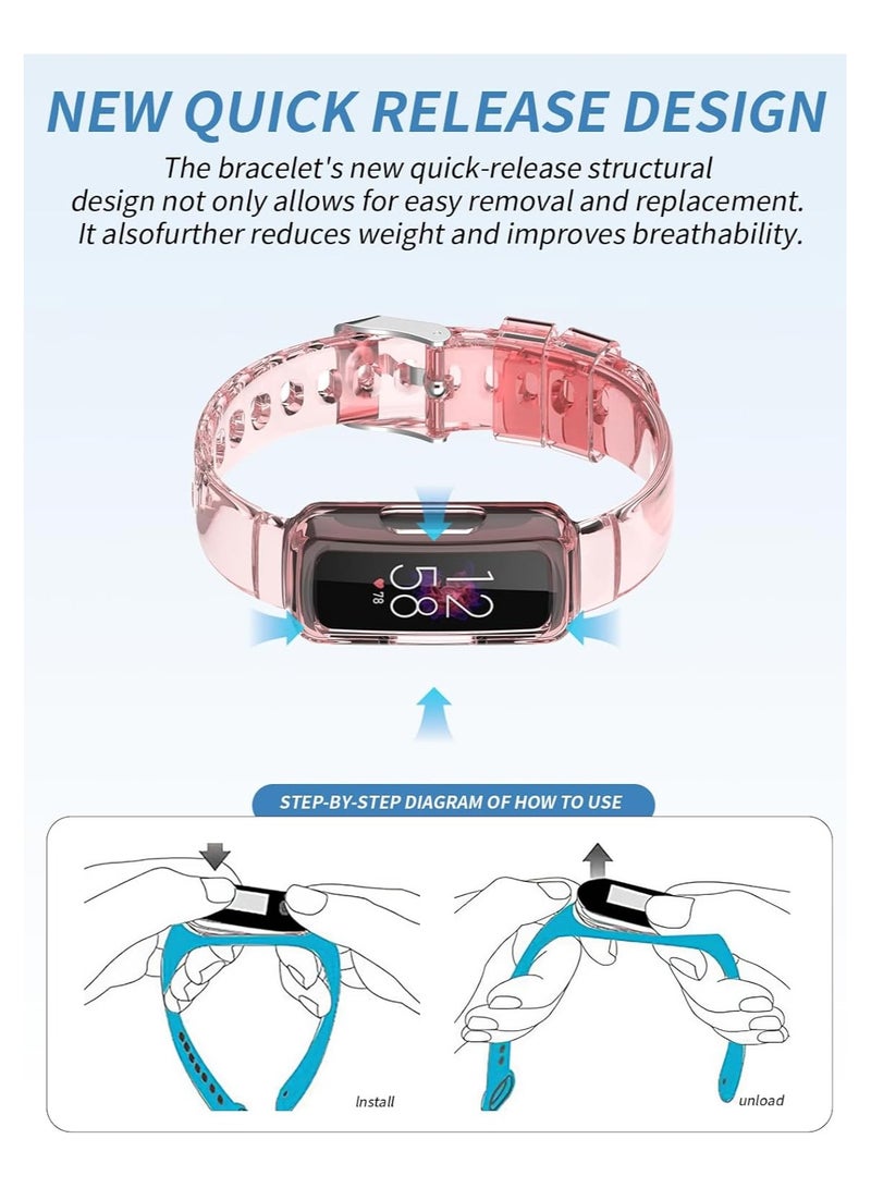 general Compatible with Google Fitbit Inspire 3, this soft TPU band is designed for Google Fitbit Inspire 3 - a skin-friendly replacement band. - Image 3