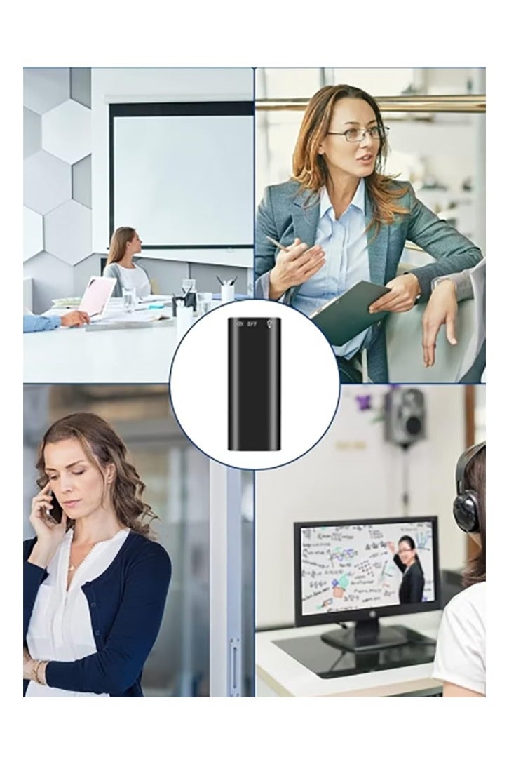 Voice Recorder, 32GB, 100 Hours Continuous Recording, USB, MP3 Audio - Image 3
