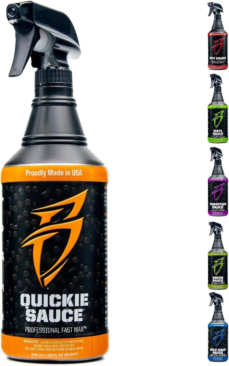 Boat Bling Sauce Premium High-Gloss Fast Wax, 32 oz. Black - Image 1