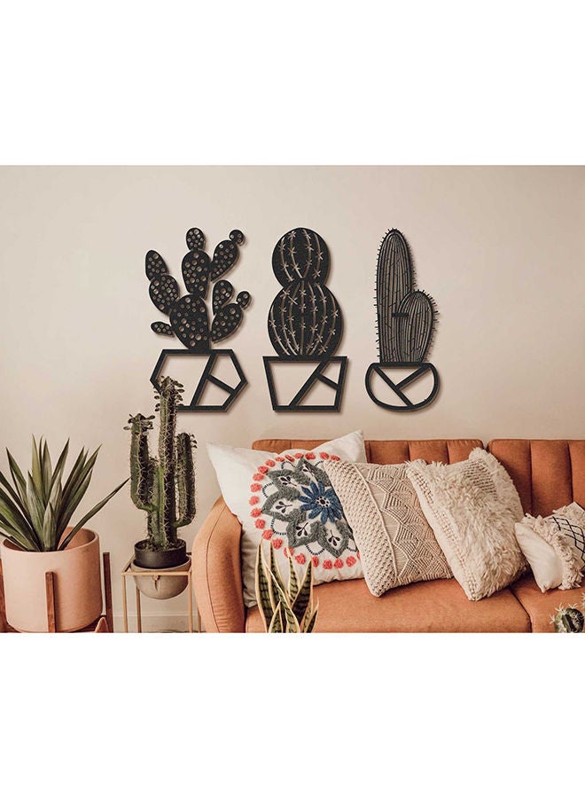 3 Set Of Cactus Wall Art  - Image 1
