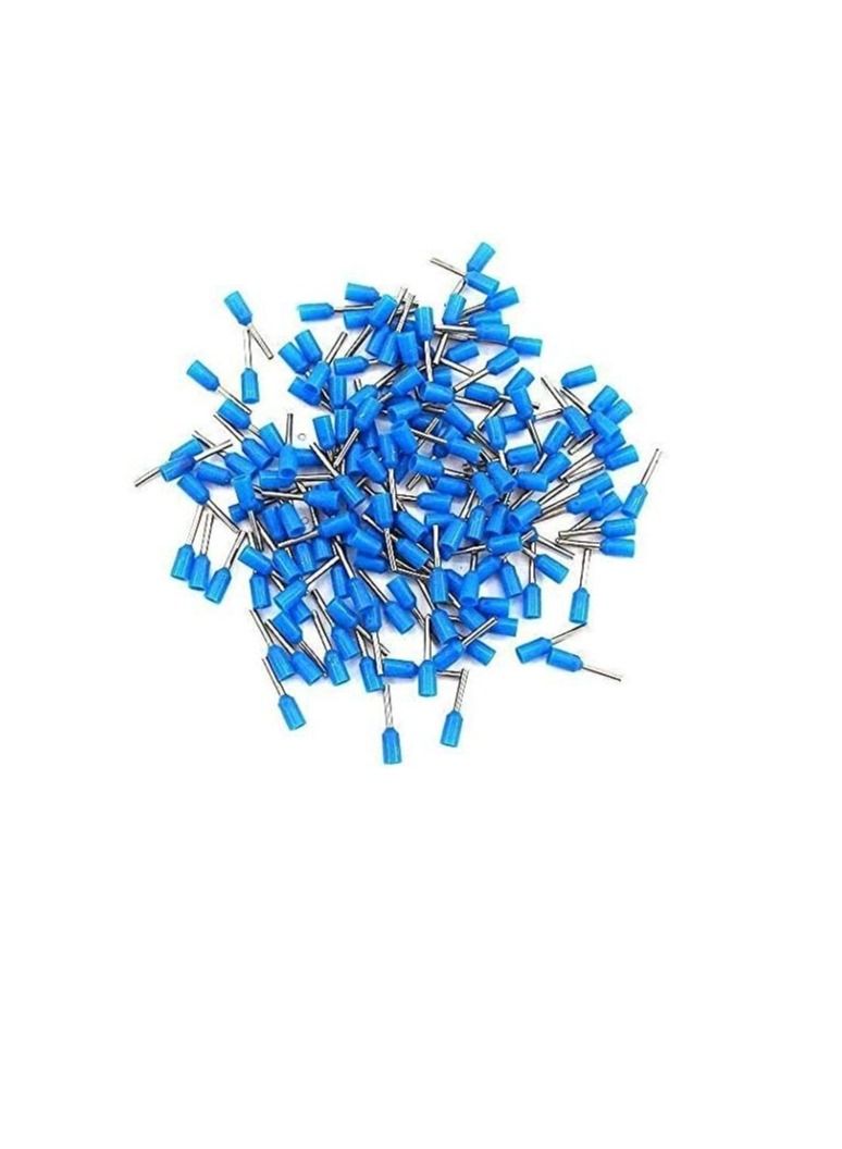 Insulated Ferrules Terminal Block Cord End Wire Tubular Connector, Electrical Crimp Cable Lugs, Terminal Cable Crimp Cable Sleeve for Wire Connection (Pack of 100) (0.75mm - E7508, Grey) - Image 3