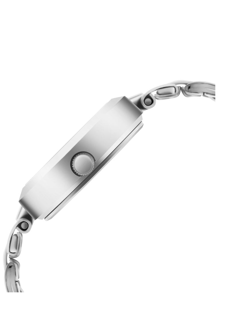 TITAN Titan Quartz Analog Siler Dial Stainless Steel Strap Watch for Women - Image 3