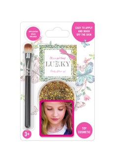 LUKKY Lukky Body Glitter Gel with Brush - Gold 25ml 