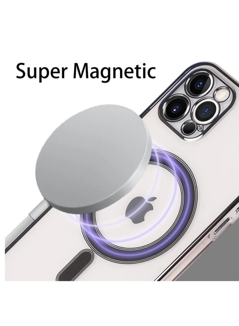 ELTRAZONE iPhone 12 Pro Case, Ultra-Thin Shockproof and Anti-Yellow Protective Cover, Magnetic Phone Cover - Image 4