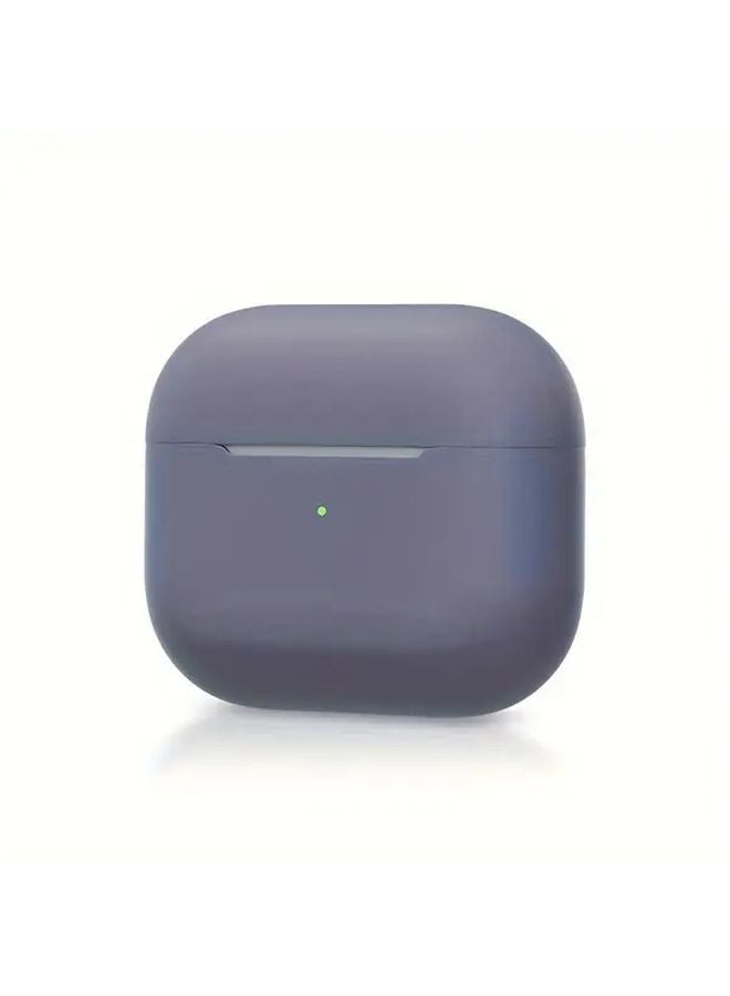 Black Soft Flexible Protective Case Cover for AirPods 3 Minimalist Design - Image 2