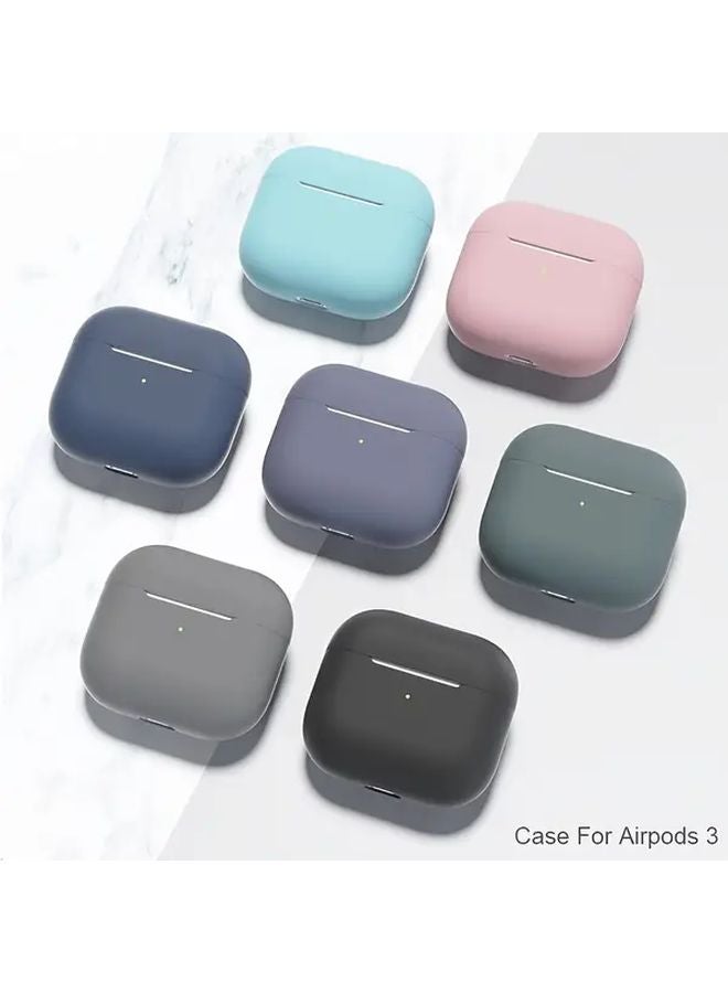 Black Soft Flexible Protective Case Cover for AirPods 3 Minimalist Design - Image 5