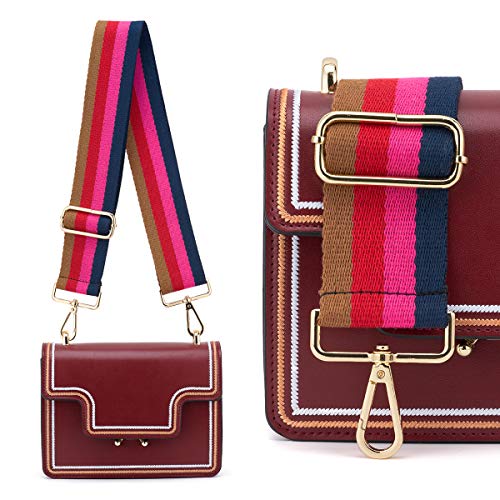 ZOOEASS Wide Shoulder Strap Adjustable Replacement Belt Crossbody Canvas Bag Handbag (wide: 1.97"(5CM) Color8) - Image 4