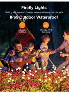 Solar Garden Lights Outdoor Solar Lights 6 Pack Waterproof Solar Powered Firefly Lights Landscape Solar Lights Outdoor Decorative Lights for Yard Garden Flowerbed Party(Warm/36 LED) - pzsku/Z9FCA9ABFA8472580F704Z/45/_/1717559768/e04ed494-a3d5-4654-a716-b6ec8573fb89