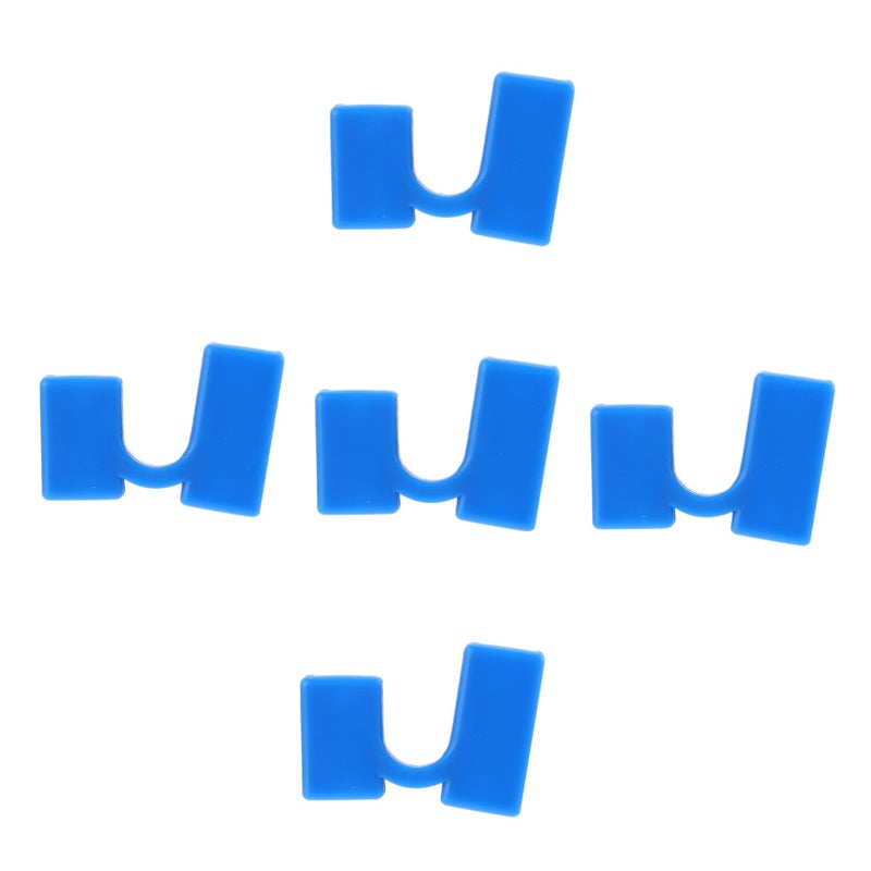 Blue Plastic Chopstick Training Clips 5pcs Clip Type Learning Tools - Image 2