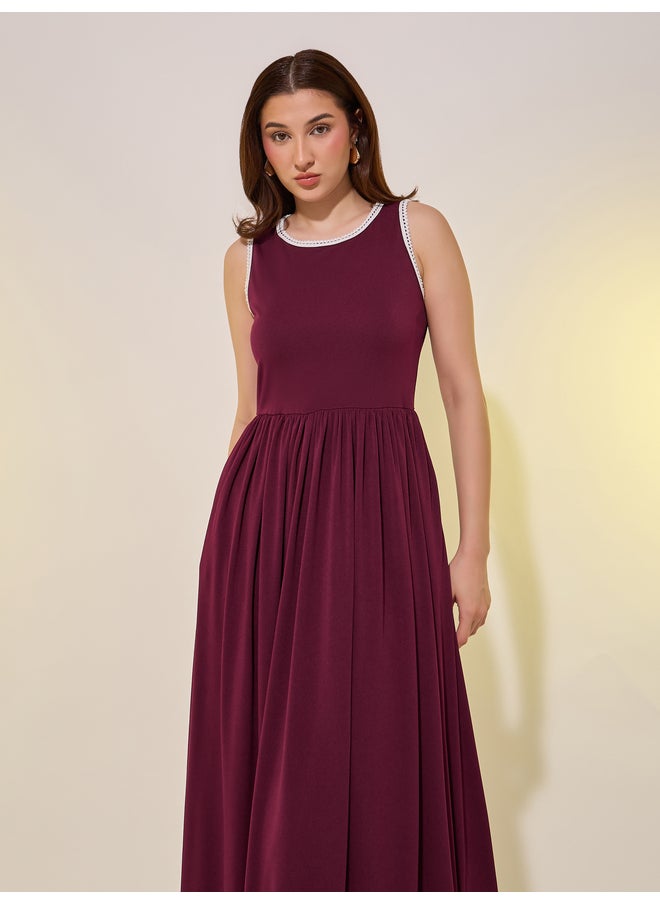 Take Two Sleeveless A-Line Dress  - Image 2