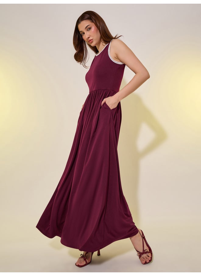 Take Two Sleeveless A-Line Dress  - Image 3