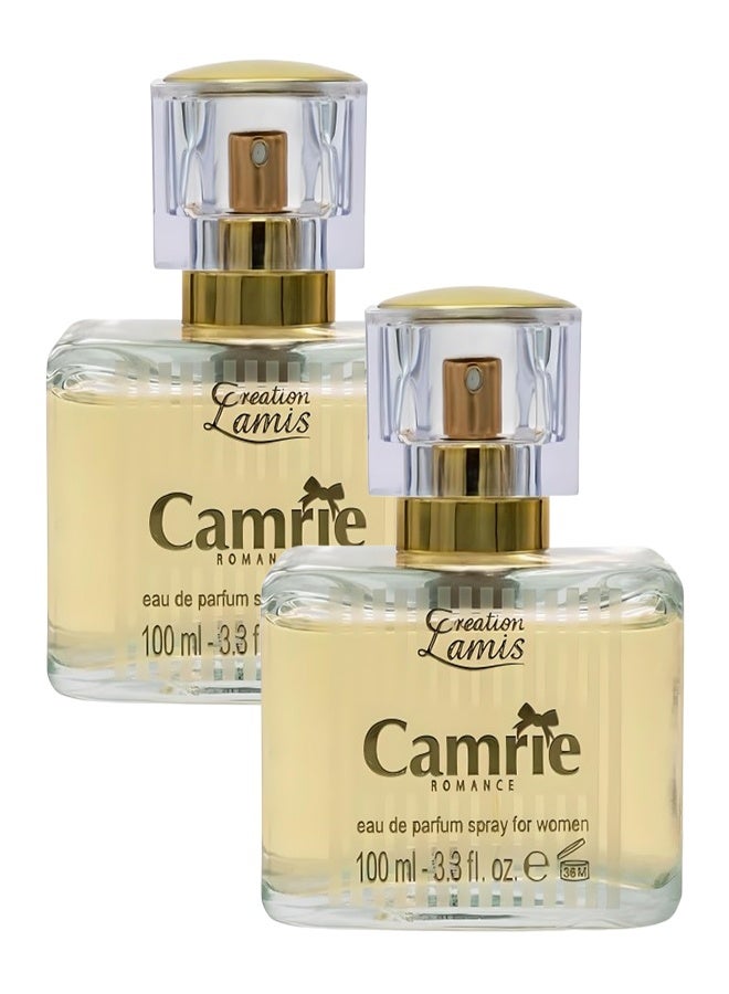 Creation Lamis 2 Pieces Camrie Romance Perfume For Women 100ml EDP - Image 1