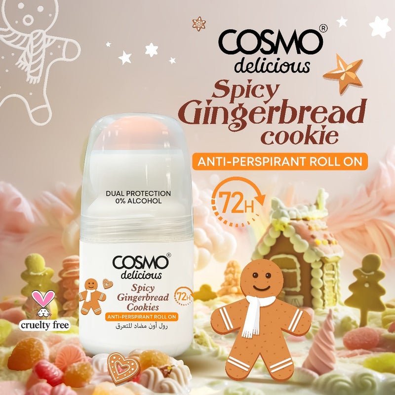 COSMO Cosmo Delicious Spicy Ginger Bread Cookie Anti Perspirant