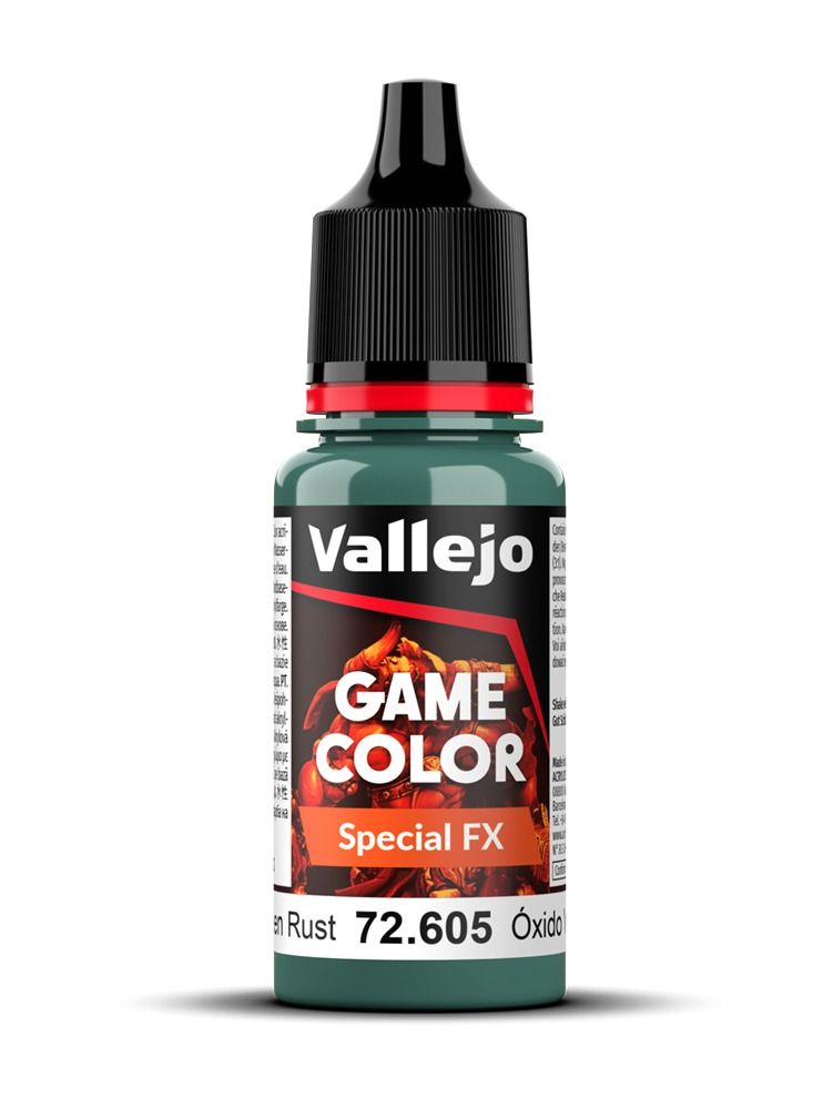 Vallejo 72.605 VALLEJO GAME COLOR SPECIAL FX GREEN RUST 18ml 