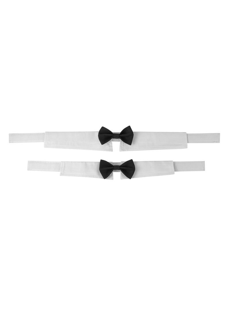 Pet Bow Tie Collar for Cats & Dogs, Black, L - Image 2