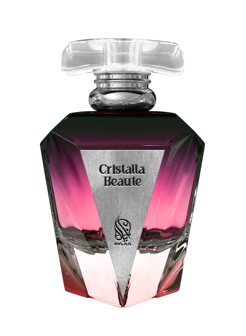 NYLAA Cristalla Beaute Eau De Parfum(EDP) 100ML | Premium Perfume for Women | Long Lasting Fragrance | Daily Use Perfume - Image 2