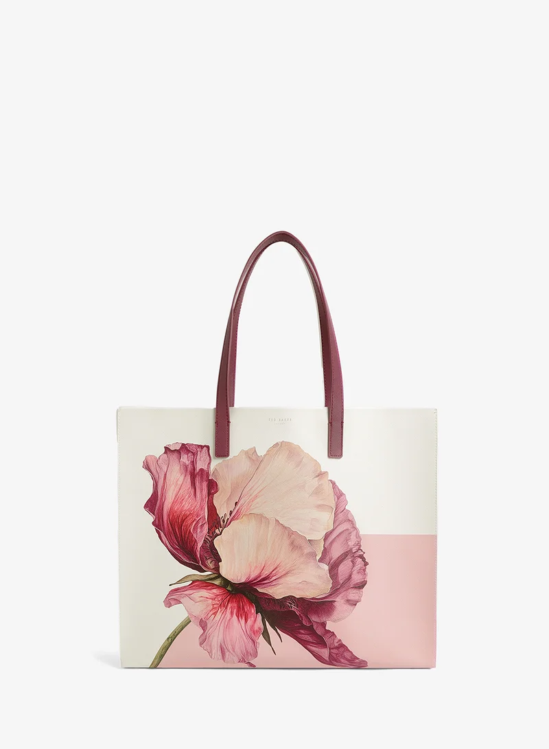 تيد بيكر Shelien Printed Flower Large Icon Tote