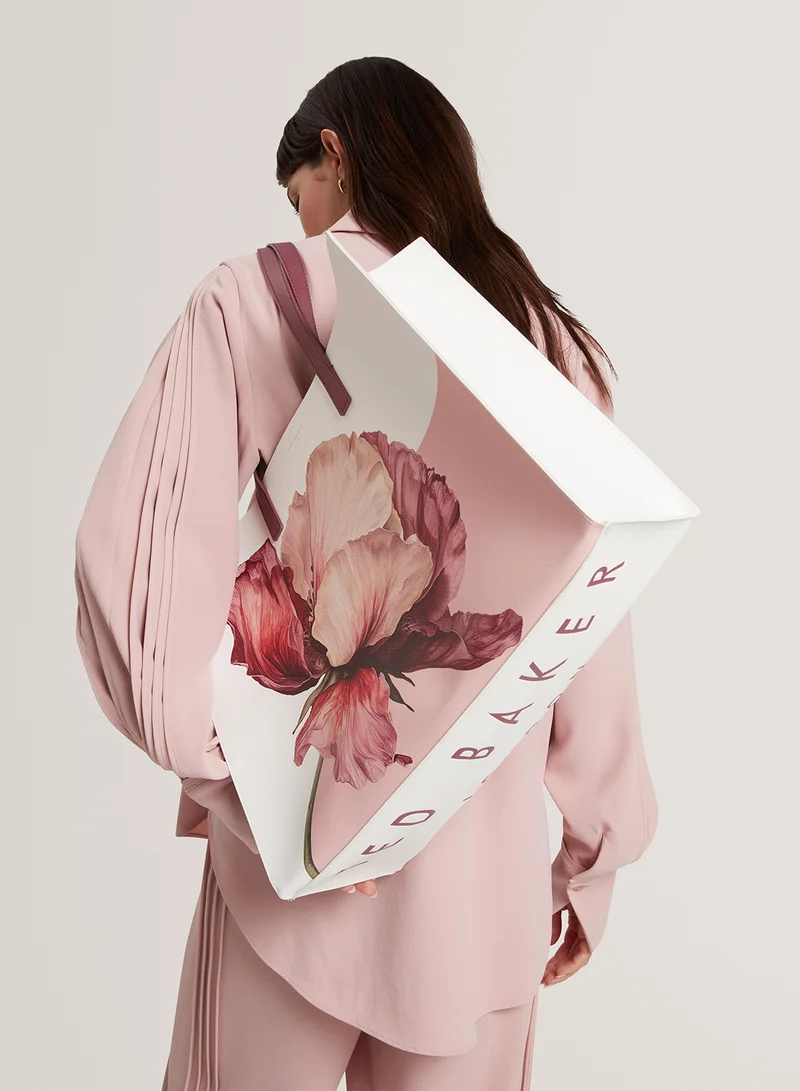 تيد بيكر Shelien Printed Flower Large Icon Tote