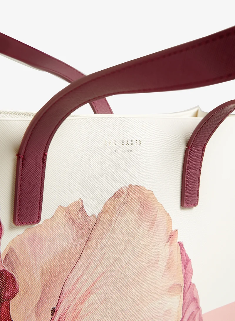 Ted Baker  Shelien Printed Flower Large Icon Tote for Women | Best Price UAE