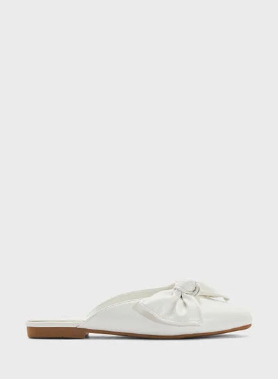 ELLA Slip On Mule With Bow