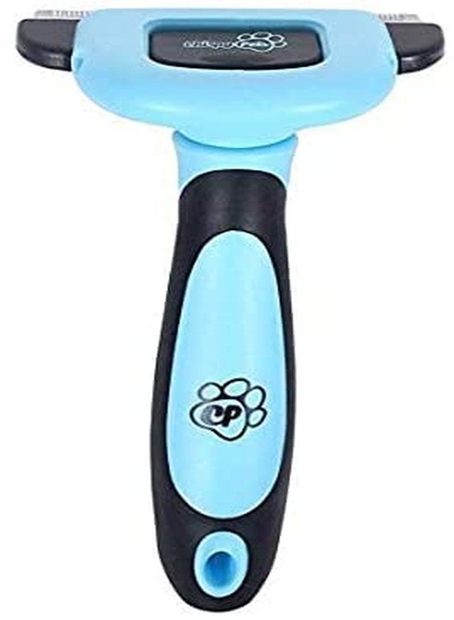 Chirpy Pets Pet Grooming Dog & Cat Brush For Shedding, Effective for Long & Short Hair Pet Grooming Tool, Reduces Dogs and Cats Shedding Hair By More Than 95%, The Professional Deshedding Tool (Small) - Image 1