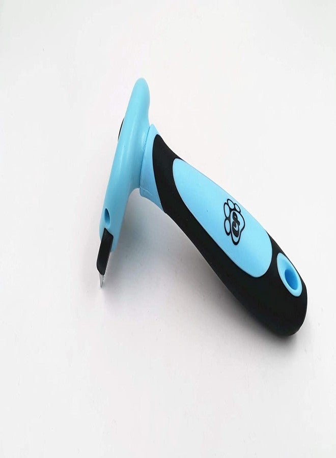 Chirpy Pets Pet Grooming Dog & Cat Brush For Shedding, Effective for Long & Short Hair Pet Grooming Tool, Reduces Dogs and Cats Shedding Hair By More Than 95%, The Professional Deshedding Tool (Small) - Image 5