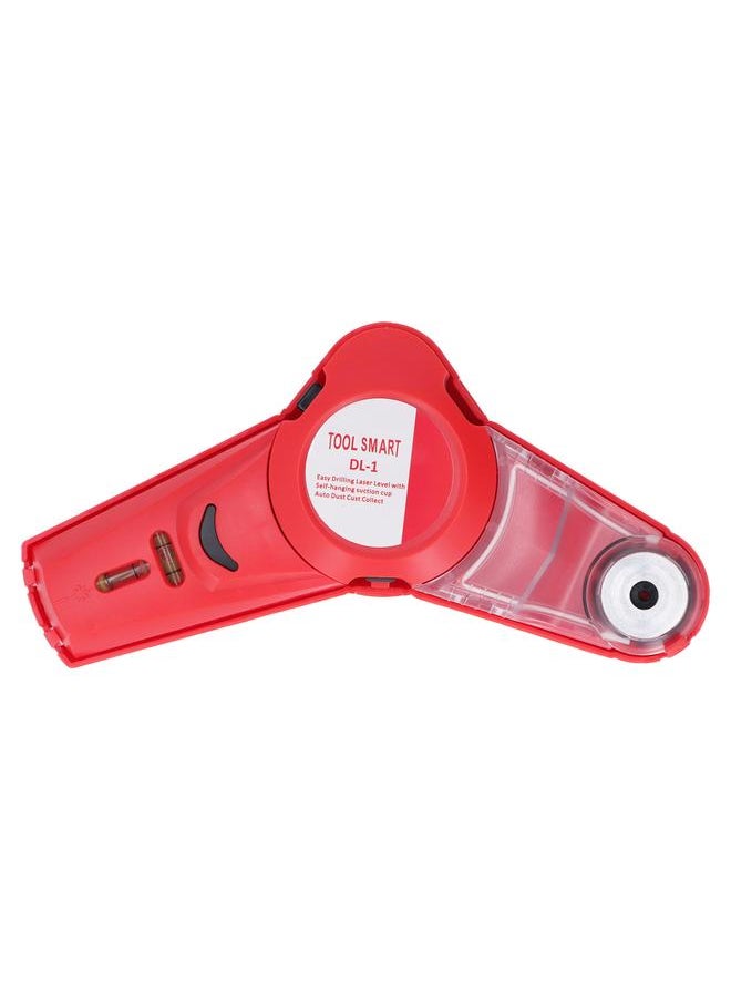 Thoraya Infrared Level Measuring Hole Drilling Positioner Locator Tool Drill Dust Collector Dust Cleaner Remover Vertical Measuring Tool 4.5V  - Image 2