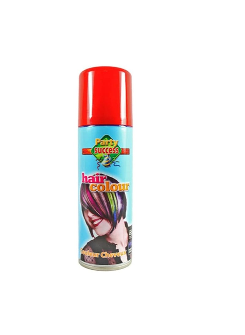 PARTY SUCCESS Temporary Hair Colour Spray Red 125ml - Image 3