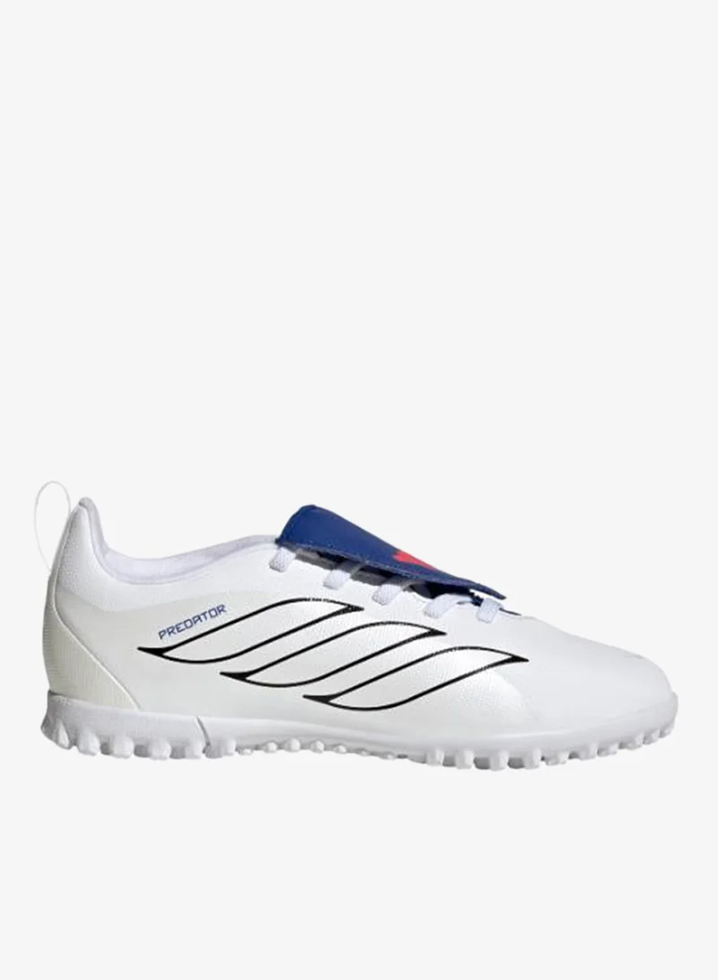 اديداس حذاء للأطفال PREDATOR CLUB Fold-Over Tongue Elastic Laces Turf Football