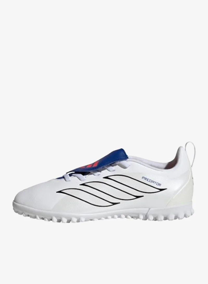 اديداس حذاء للأطفال PREDATOR CLUB Fold-Over Tongue Elastic Laces Turf Football