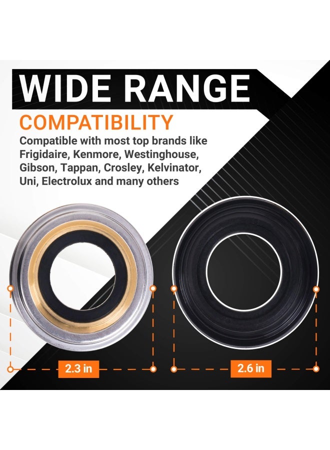 Ultra Durable 5303279394 Washer Tub Seal Kit Replacement Part by   - Exact Fit for Frigidaire Washers - Replaces AP2142342 5308027482 N8027481 N8027482