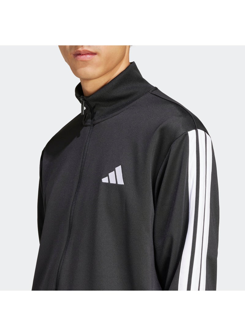 Adidas - Sportswear Basic 3 Stripes French Terry Track Suit - Image 1