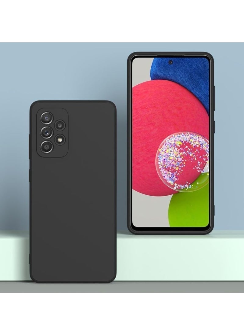MUNTAQI Samsung Galaxy A23 Case Black, Scratch Resistant with Soft Touch, Slim Thin Phone Cover for Samsung Galaxy A23 - Image 2