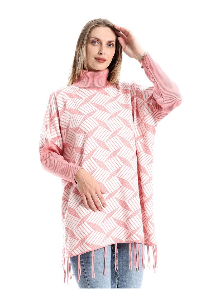 Caesar - Womens High Neck Wool Shirt - Image 1