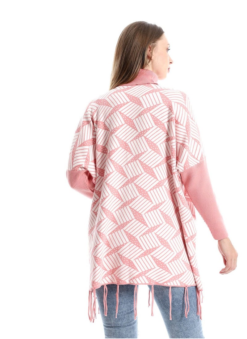 Caesar - Womens High Neck Wool Shirt - Image 1