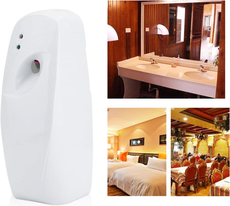 Automatic Air Freshener Spray Dispenser, Automatic Adjustable Fragrance Dispenser, Automatic Adjustable Air Freshener Fragrance Aerosol Spray Dispenser Home Indoor Wall Mounted - Image 4