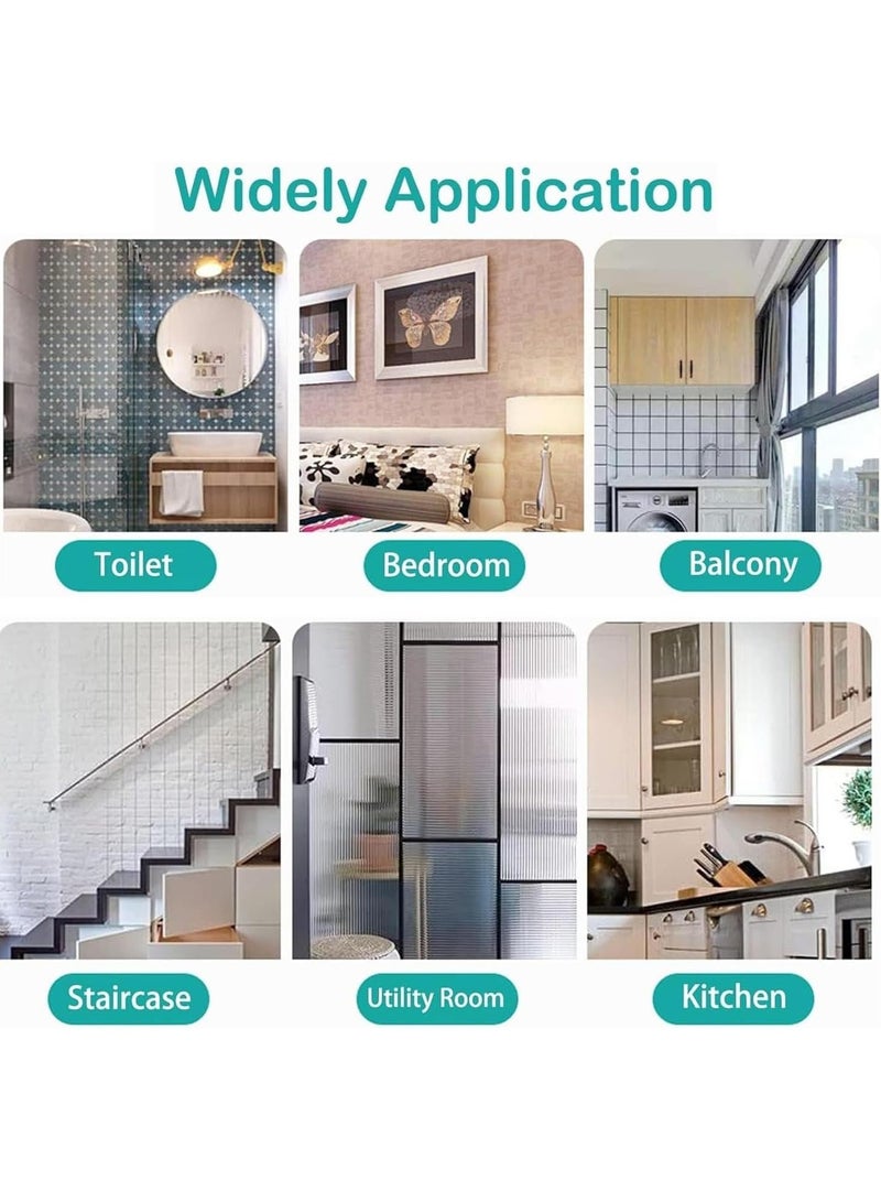 Baby Gate Auto Close Safety Baby Gate Stairs Safety Gate Safety Baby Gate for Stairs Doorways Perfect for Baby Toddlers and Pet Dogs-No Drilling Required (Secure Gate+30CM)  - Image 5