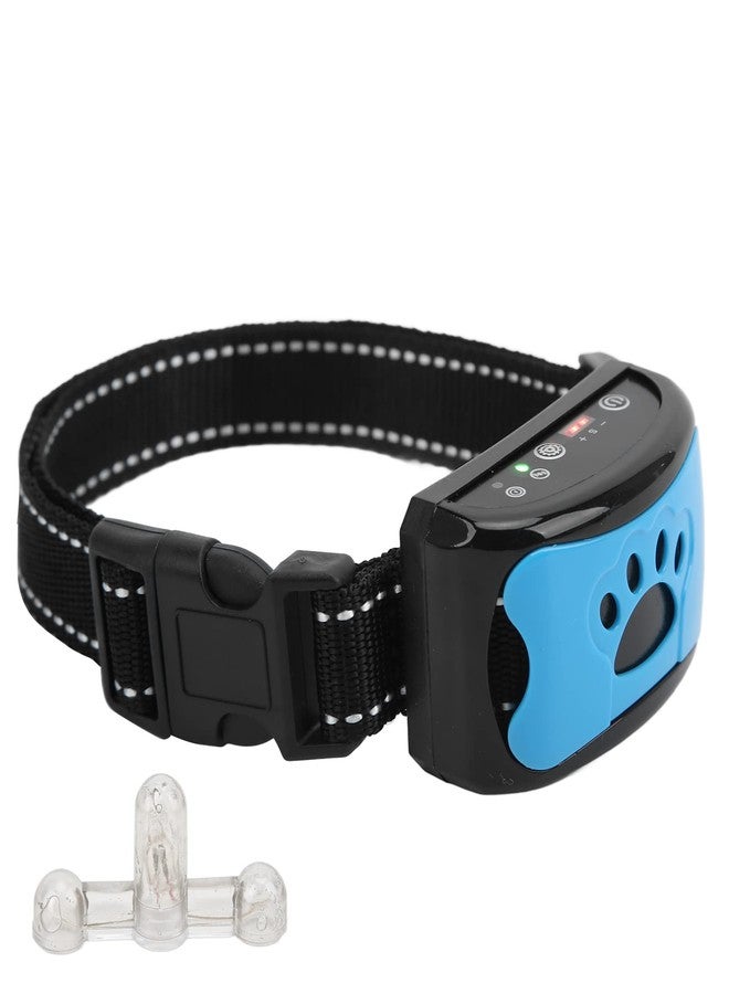 Ashata Anti Dog Bark Collar, Dog Barking Collar, USB Rechargeable Vibration Intelligent Recognition Training Collar 7 Sensitivity (Sky Blue) - Image 2