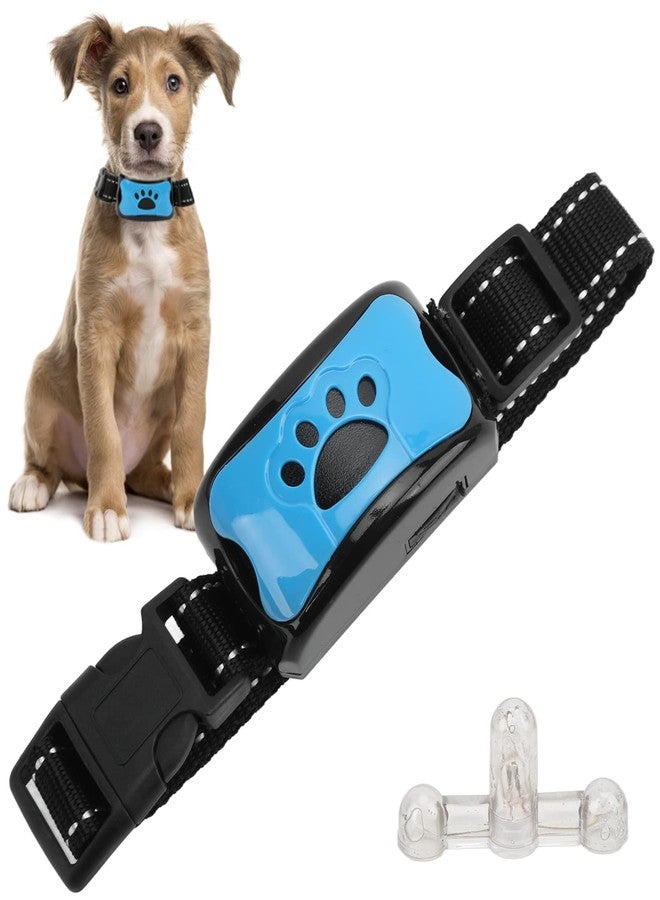 Ashata Anti Dog Bark Collar, Dog Barking Collar, USB Rechargeable Vibration Intelligent Recognition Training Collar 7 Sensitivity (Sky Blue) - Image 1