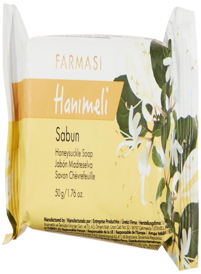 FARMASi Soap, Face, Body, Hair & Hands Cleansing and Hydrating Soap Bar, for Man and Women, Keeps Skin Clean, Smooth, & Moisturized, 1.76 oz. / 50 gr (Honeysuckle) - Image 1