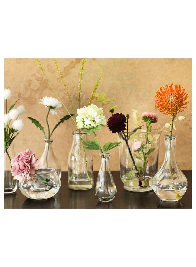 Zaboon Vase, clear glass, 17 cm - Image 5