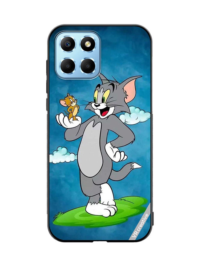 VR CREATIVE Protective Case Cover For Honor X8 5G Tom And Jerry Design Multicolour - Image 1