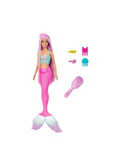 Barbie Barbie Long Fantasy Hair Mermaid Doll with Accessories  - Image 1