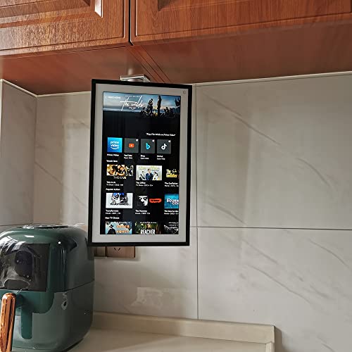 ATOPHK Under-Cabinet Mount， for Ech_ooo Show 15，Keeps Echo Off The Counter and Turns Side to Side，Ceiling or Under-Cabinet Mount Silver 026-02 - Image 3