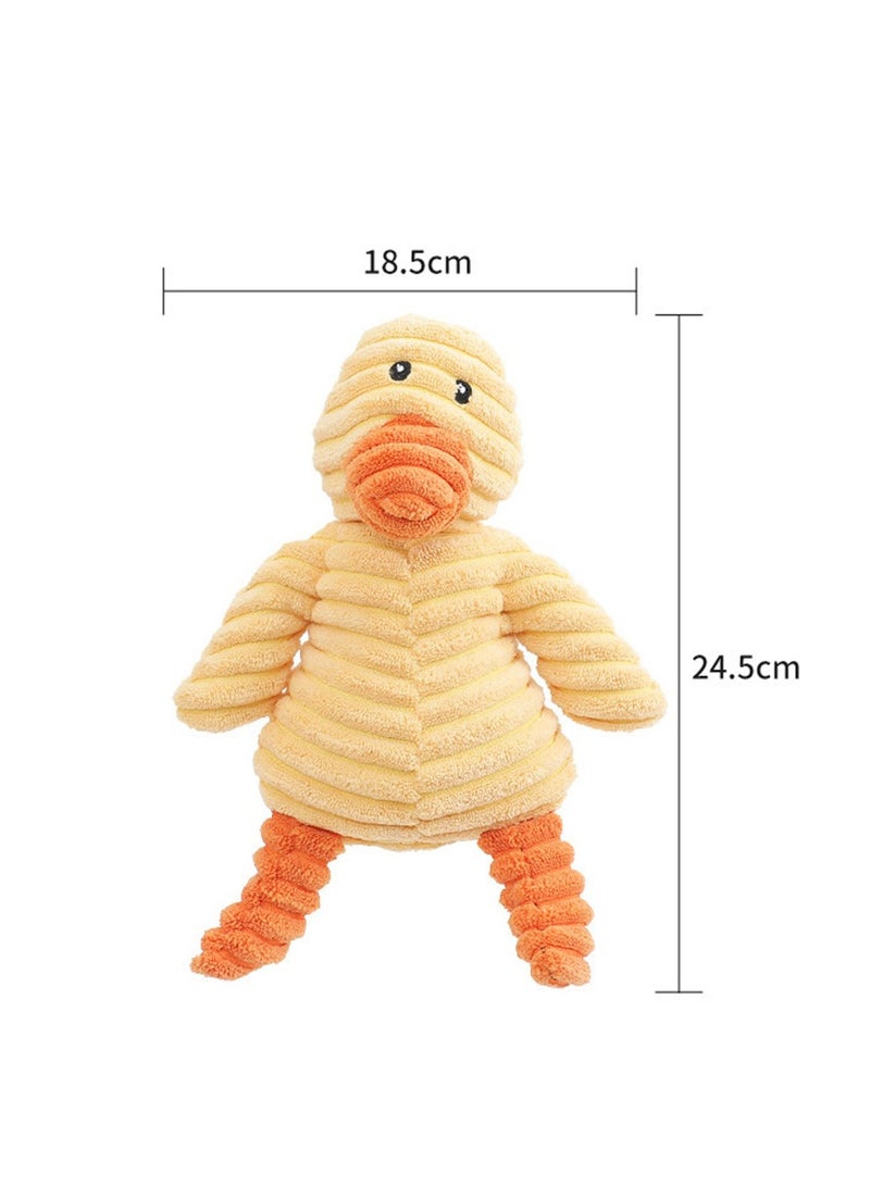 Arabest Dog Plush Sounding Toy Teething & Bite Resistant Interactive Pet Dog Toy - Image 2