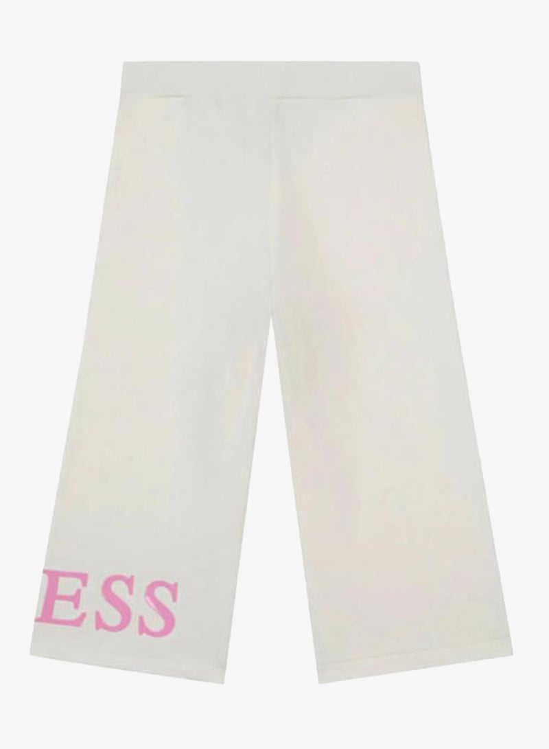 GUESS Infant French terry Plazzo Pants - Image 2