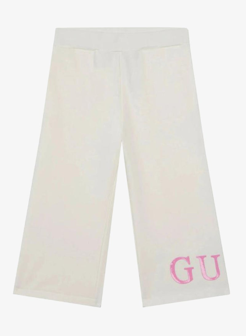GUESS Infant French terry Plazzo Pants - Image 1