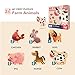Toi 6 Packs Large Piece Toddler Jigsaw Puzzles for Kids Aged 25 Animal Shaped Floor Puzzles for Beginner Preschool Learning Game for Boys Girls Farm Animals - Image 2
